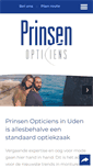 Mobile Screenshot of prinsenopticiens.nl